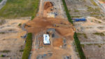 aerial view of EM's soil remediation project