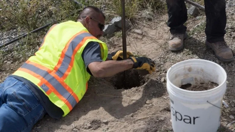 Soil sampling