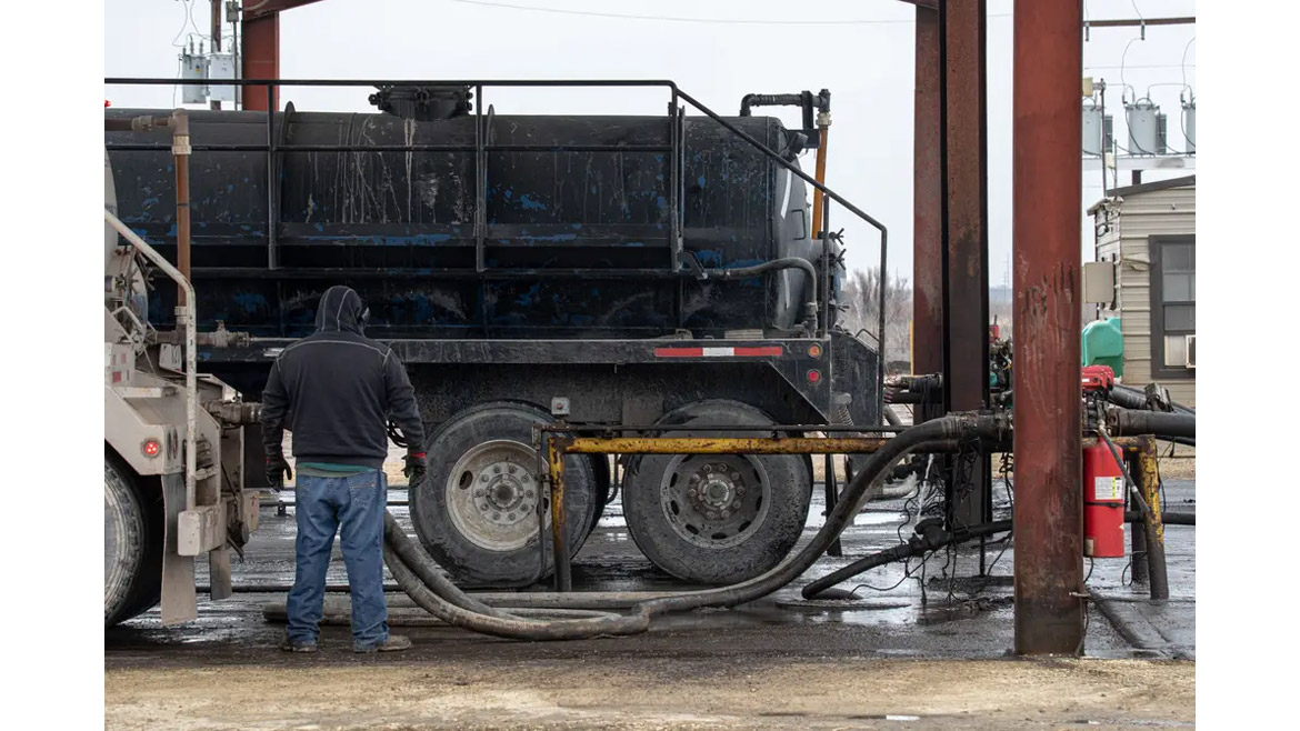 Oilfield scenes