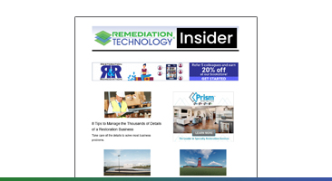 Register for Remediation Technology eNewsletter